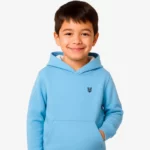 Sudadera Dual Tone niños Sydney Mr Trendy Bear (azul celeste_blanco) (delante)
