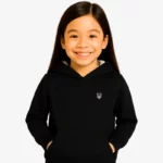 Sudadera Dual Tone niños Sydney Mr Trendy Bear (negro_gris vigoré) (delante)