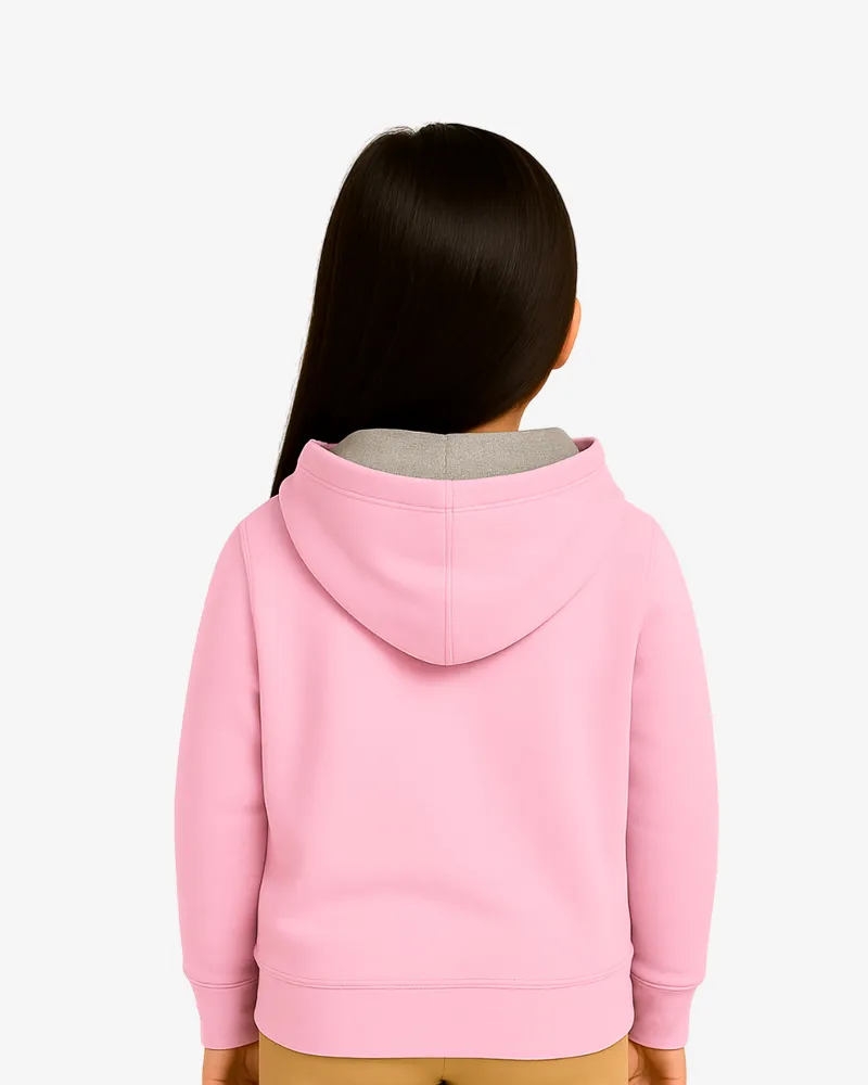 Sudadera Dual Tone niños Sydney Mr Trendy Bear (rosa claro_gris vigoré) (detrás)